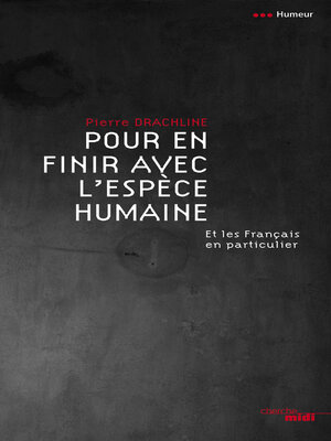 cover image of Pour en finir avec l'espèce humaine